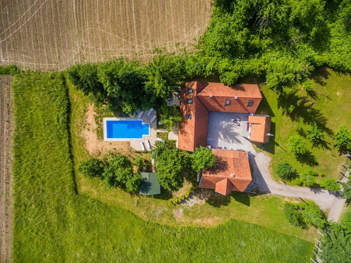 Beautiful Cottage With Heated Pool For 22 Ppl Plaški Esterno foto