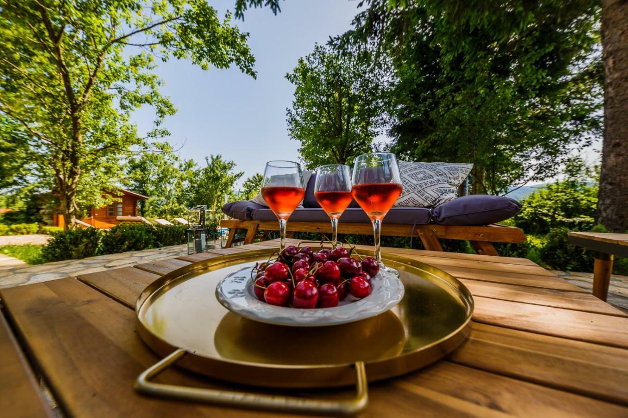 Beautiful Cottage With Heated Pool For 22 Ppl Plaški Esterno foto